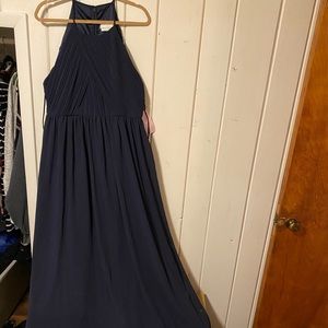 BHLDN Navy Formal Dress Size 18